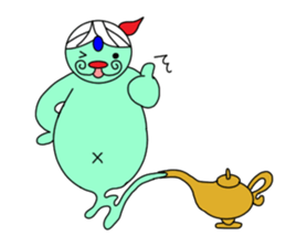 Lamp Fairy sticker #5788087