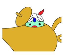 Lamp Fairy sticker #5788088