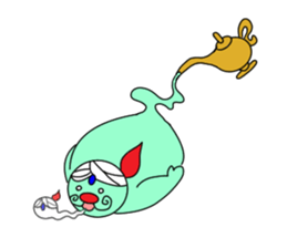 Lamp Fairy sticker #5788090