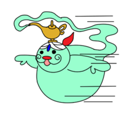 Lamp Fairy sticker #5788092