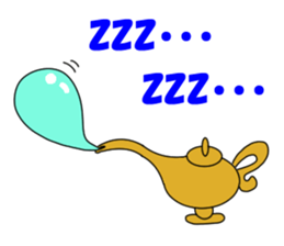 Lamp Fairy sticker #5788094