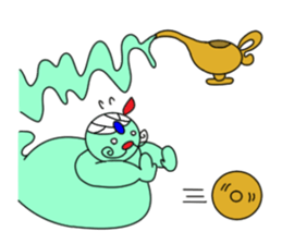 Lamp Fairy sticker #5788096