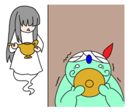 Lamp Fairy sticker #5788108
