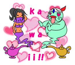 Lamp Fairy sticker #5788121