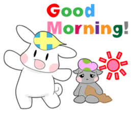 Wan and Nyan are in love.#2 sticker #5788127