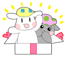 Wan and Nyan are in love.#2 sticker #5788130