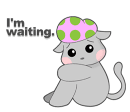 Wan and Nyan are in love.#2 sticker #5788132