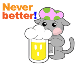 Wan and Nyan are in love.#2 sticker #5788143