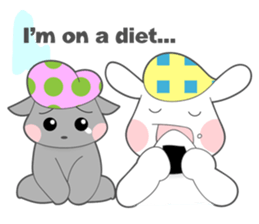 Wan and Nyan are in love.#2 sticker #5788144