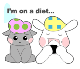 Wan and Nyan are in love.#2 sticker #5788144