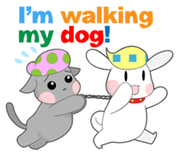 Wan and Nyan are in love.#2 sticker #5788145