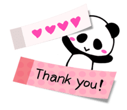 Tag panda(English) sticker #5789045