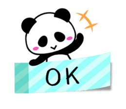 Tag panda(English) sticker #5789046