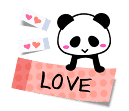 Tag panda(English) sticker #5789048