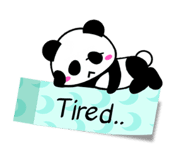 Tag panda(English) sticker #5789052