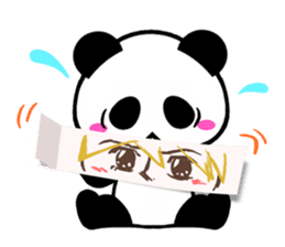 Tag panda(English) sticker #5789057