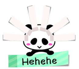 Tag panda(English) sticker #5789061