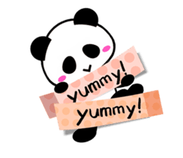 Tag panda(English) sticker #5789062