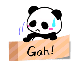 Tag panda(English) sticker #5789064