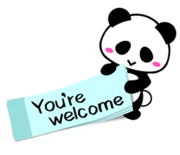 Tag panda(English) sticker #5789065