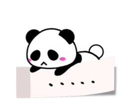 Tag panda(English) sticker #5789069