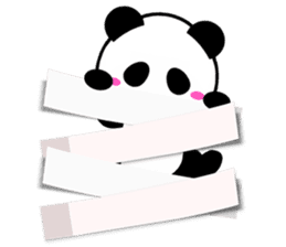 Tag panda(English) sticker #5789080