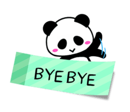 Tag panda(English) sticker #5789081