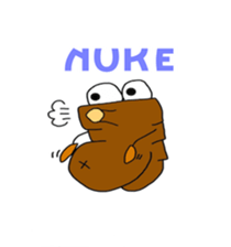 Bagworm chan English version ( 5 Impact sticker #5789125