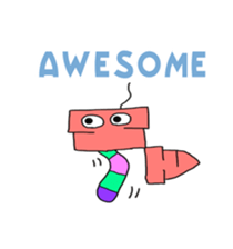 Bagworm chan English version ( 5 Impact sticker #5789129