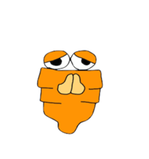 Bagworm chan English version ( 5 Impact sticker #5789132