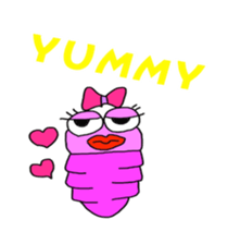 Bagworm chan English version ( 5 Impact sticker #5789135