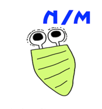 Bagworm chan English version ( 5 Impact sticker #5789142