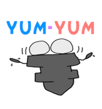 Bagworm chan English version ( 5 Impact sticker #5789154