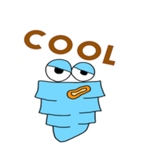 Bagworm chan English version ( 5 Impact sticker #5789158