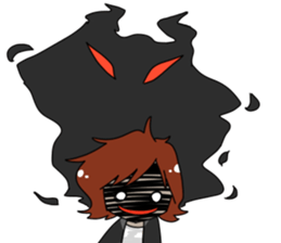 Grumpy woman sticker #5789382