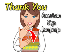 American Sign Language Vol.1 sticker #5789446