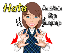 American Sign Language Vol.1 sticker #5789463