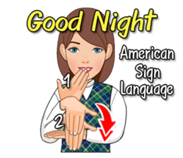 American Sign Language Vol.1 sticker #5789481