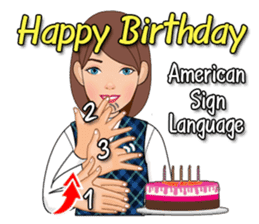 American Sign Language Vol.1 sticker #5789482