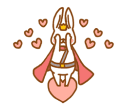 Brave rabbit (EN) sticker #5789727