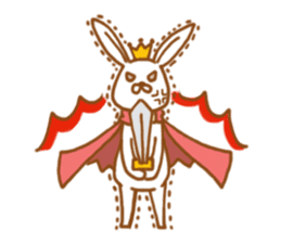 Brave rabbit (EN) sticker #5789731