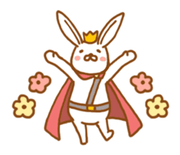 Brave rabbit (EN) sticker #5789740