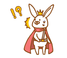 Brave rabbit (EN) sticker #5789745