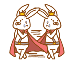 Brave rabbit (EN) sticker #5789747