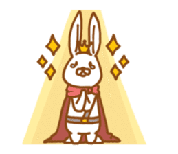 Brave rabbit (EN) sticker #5789750