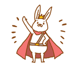 Brave rabbit (EN) sticker #5789751