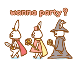 Brave rabbit (EN) sticker #5789752