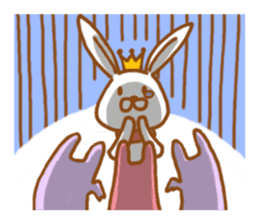 Brave rabbit (EN) sticker #5789759