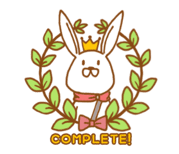 Brave rabbit (EN) sticker #5789762