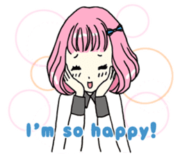 Omowaseburikko Joshi (English version) sticker #5790569